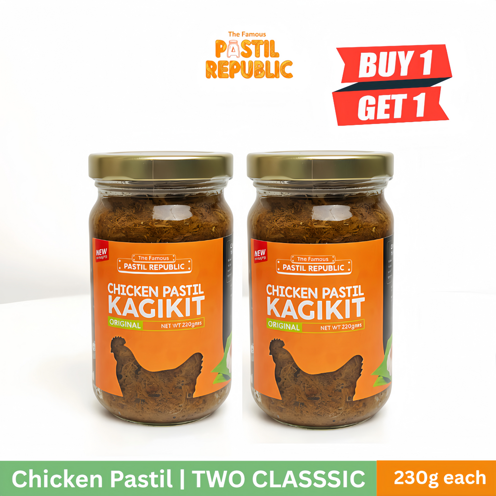 Buy 1 Take 1 Promo - Two Pastil Jars (kagikit)