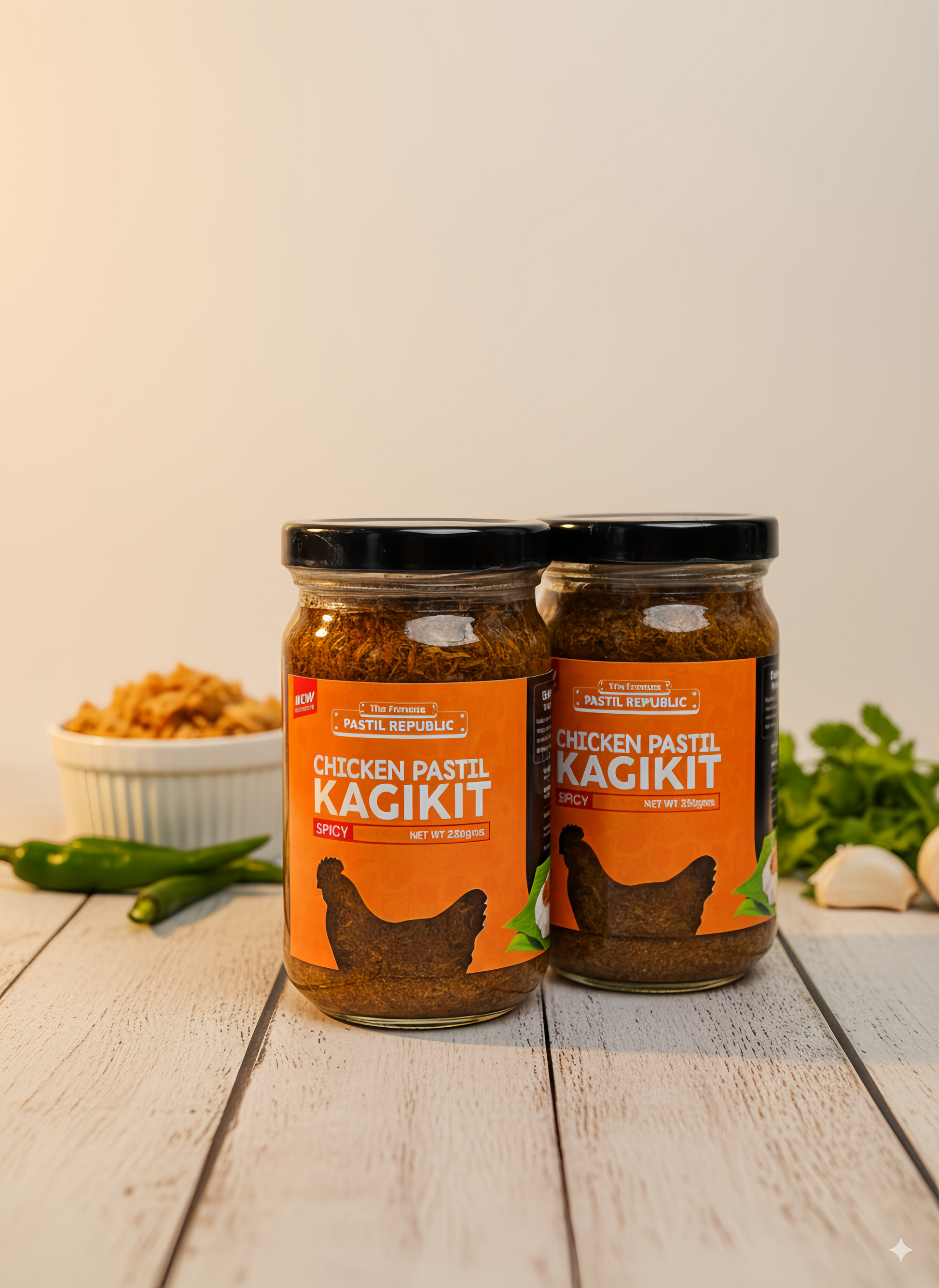 Buy 1 Take 1 Promo - Two Pastil Jars (kagikit)