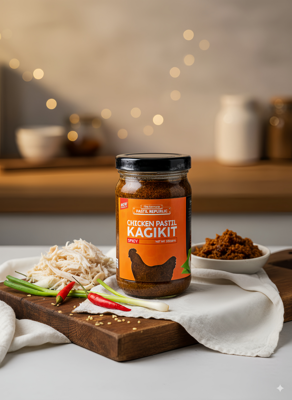 Pastil Kagikit in a Jar